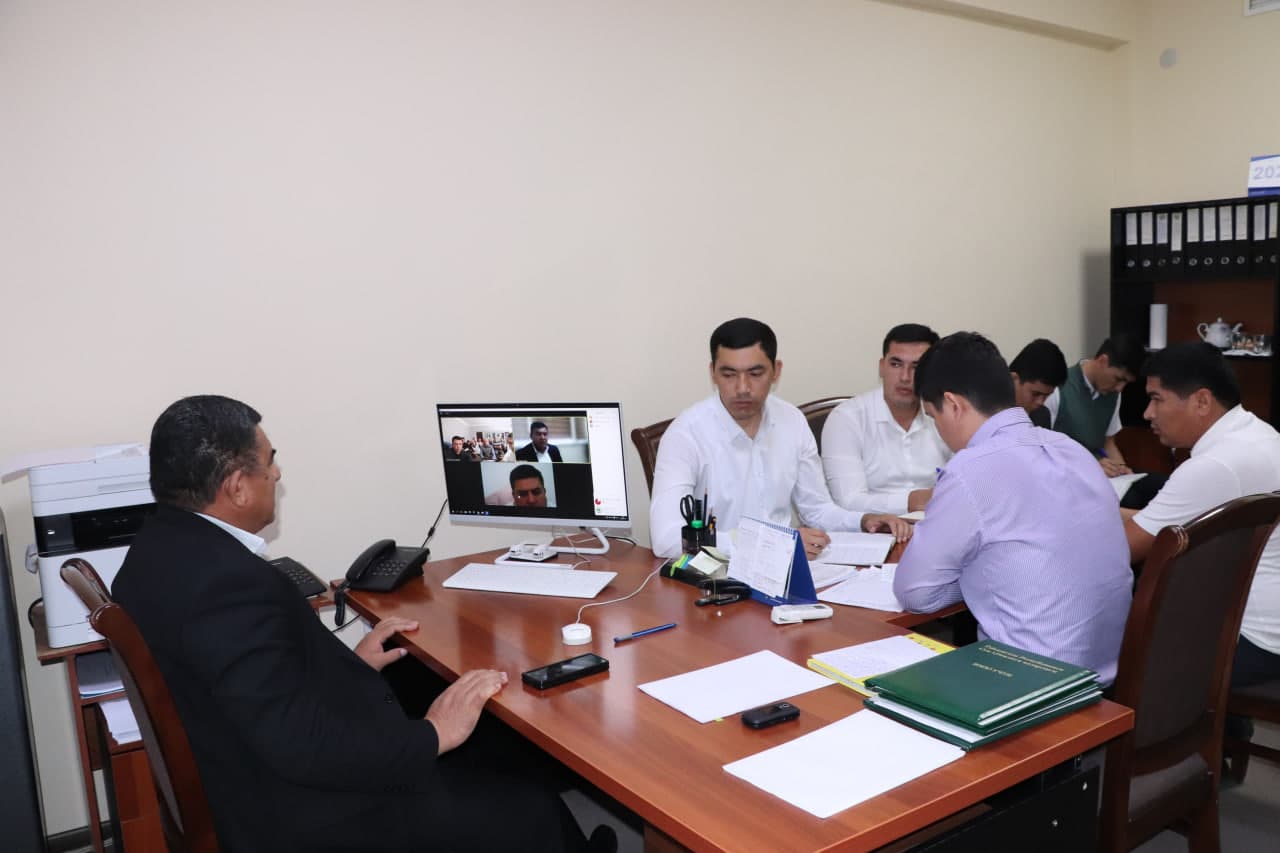 ОЛТИАРИҚ ТУМАНИ СУВ ИСТЕЪМОЛЧИЛАРИ БИЛАН ОНЛАЙН МУЛОҚОТ