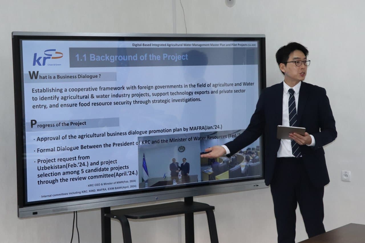 KOREYA QISHLOQ BIRLASHMASI KORPORATSIYASI BILAN ANGLASHUV MEOMORANDUMI IMZOLANDI