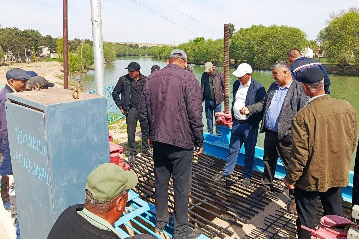 VOHADAGI YIRIK KANALNING HOLATI O‘RGANILDI