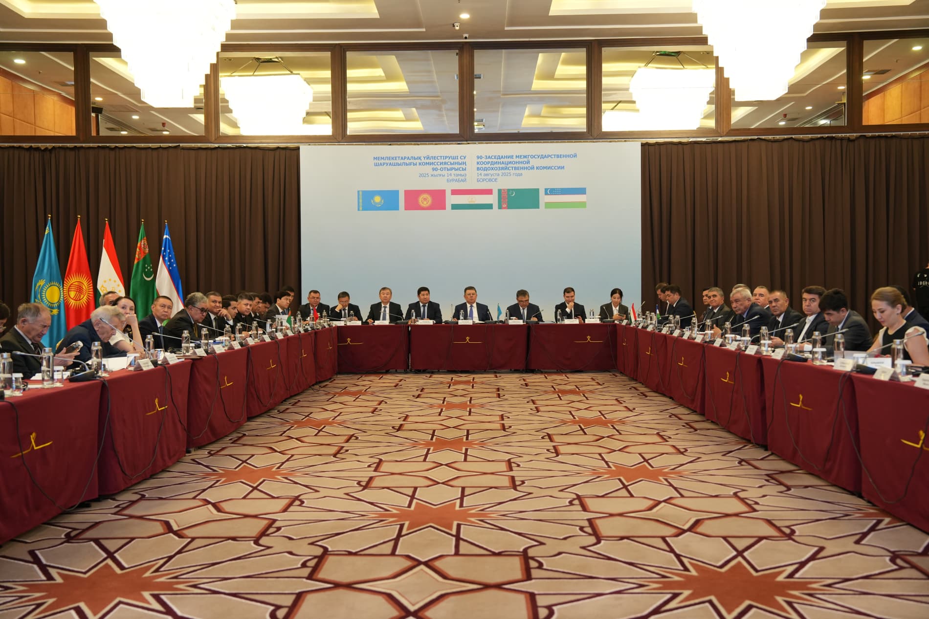 МИНТАҚАДА СУВ МАСАЛАЛАРИ МУҲОКАМА ҚИЛИНДИ