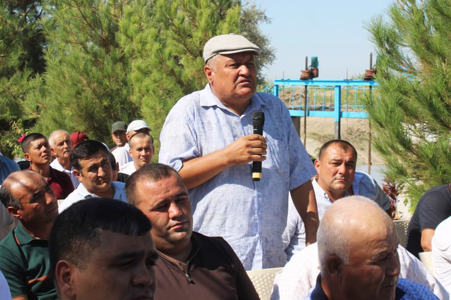 ВАЗИР ҚИЗИЛТЕПА ТУМАНИДА САЙЁР ҚАБУЛ ЎТКАЗДИ