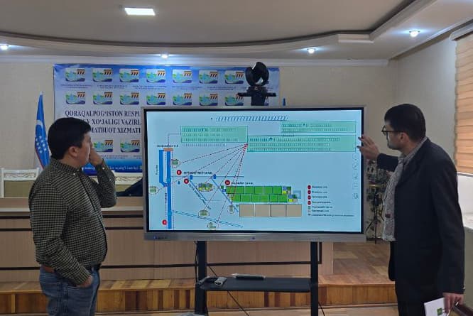 ФРАНЦИЯ ТАРАҚҚИЁТ АГЕНТЛИГИНИНГ ВА ЕВРОПА ИНВЕСТИЦИОН БАНКИ ВАКИЛЛАРИ ҚОРАҚАЛПОҒИСТОНГА ТАШРИФ БУЮРДИ