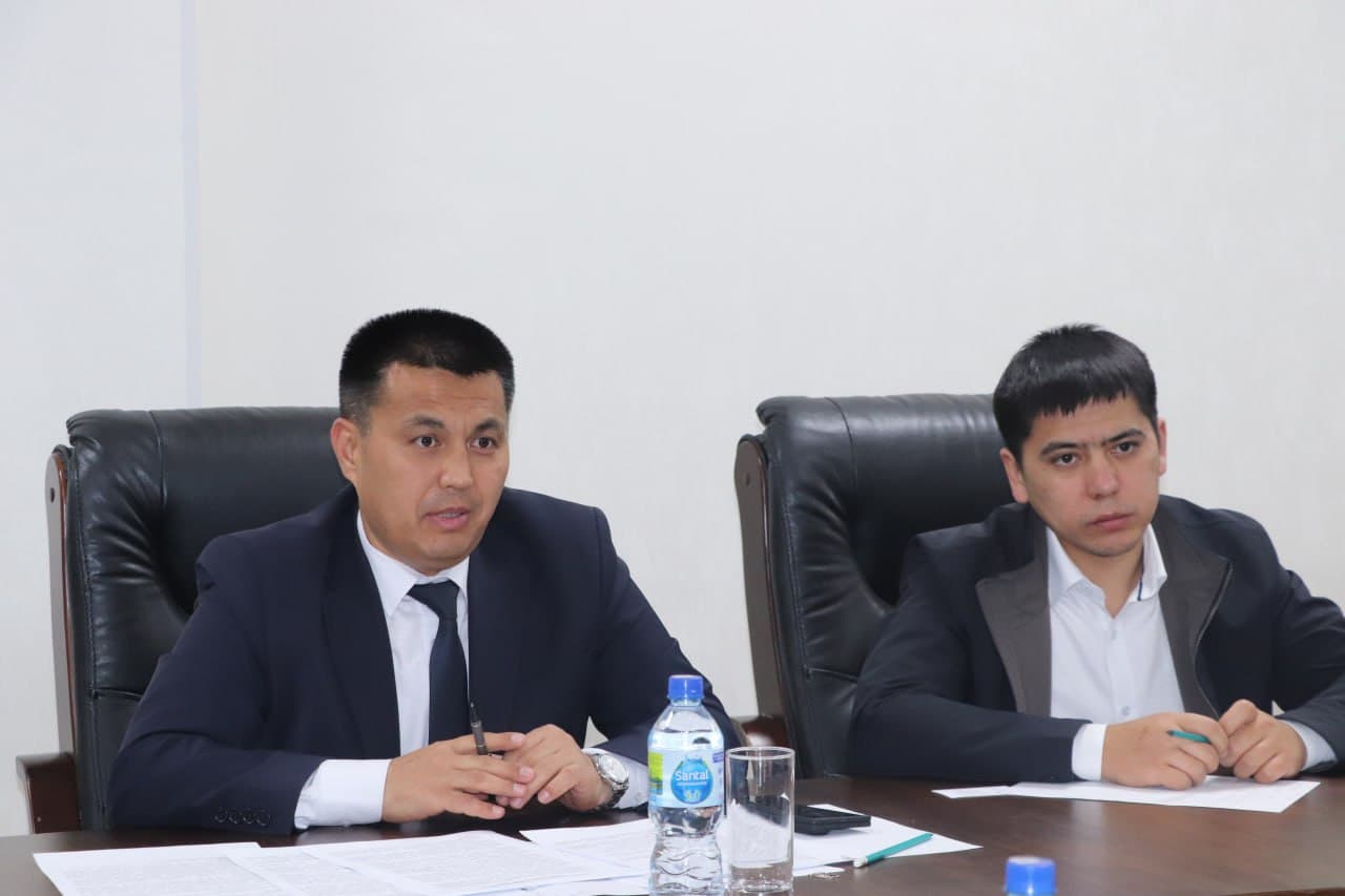 СУВ ВА САЛОМАТЛИК МАСАЛАЛАРИ МУҲОКАМА ҚИЛИНДИ