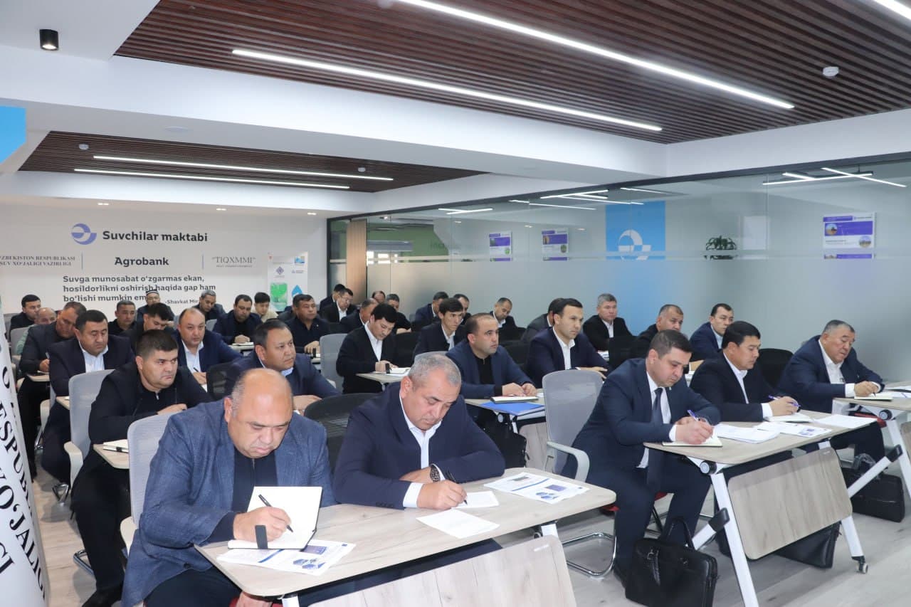 HUDUDIY SUV XO‘JALIGI TASHKILOTLARI RAHBARLARI UCHUN O‘QUV KURSLARI BOSHLANDI