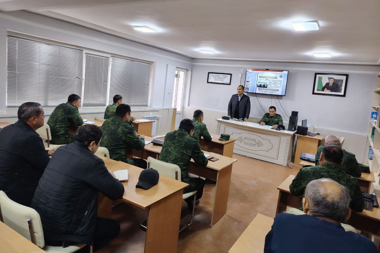 “СУВХЎЖАЛИКНАЗОРАТ” ИНСПЕКЦИЯСИ НАМАНГАН ВИЛОЯТ БОШҚАРМАСИДА “КОРРУПЦИЯ УЧУН ЖАВОБГАРЛИК МУҚАРРАР” МАВЗУСИДА УЧРАШУВ ЎТКАЗИЛДИ