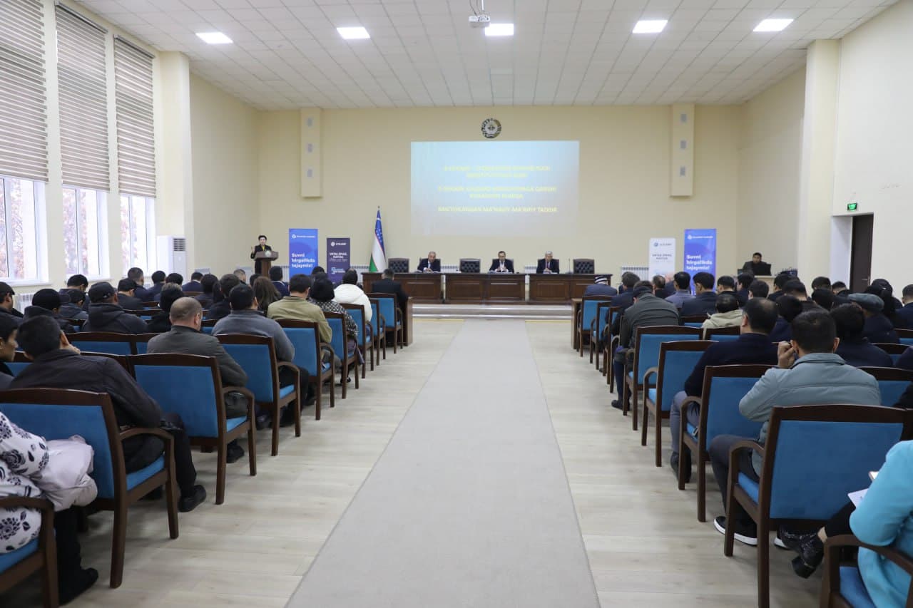 VAZIRLIKDA MA’NAVIY-MA’RIFIY TADBIR O‘TKAZILDI