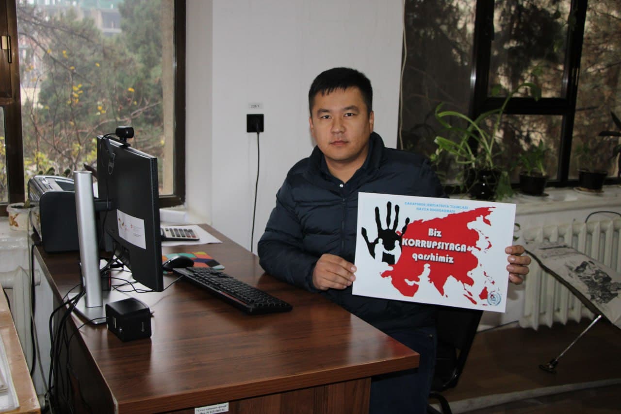 SAMARQANDLIK SUVCHILAR 9-DEKABR – KORRUPSIYAGA QARSHI KURASH KUNI MUNOSABATI BILAN AKSIYA O‘TKAZDI