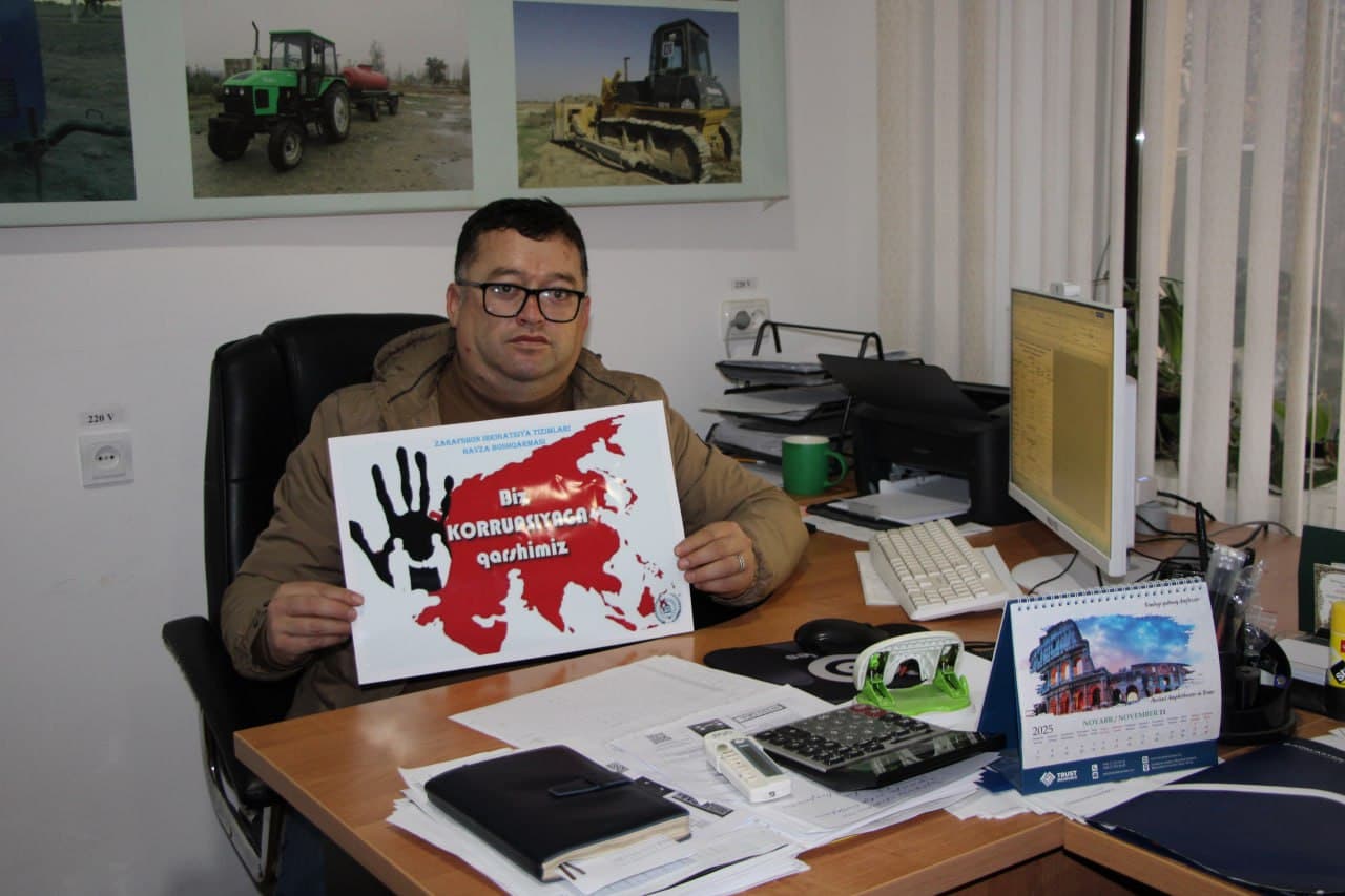 SAMARQANDLIK SUVCHILAR 9-DEKABR – KORRUPSIYAGA QARSHI KURASH KUNI MUNOSABATI BILAN AKSIYA O‘TKAZDI