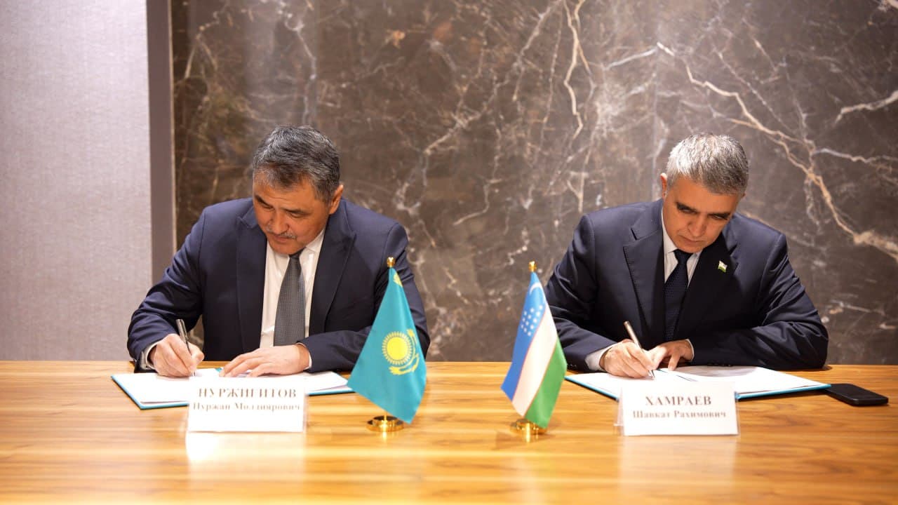 ЎЗБЕКИСТОН-ҚОЗОҒИСТОН: СУВ БЎЙИЧА ҲАМКОРЛИК МУСТАҲКАМЛАНМОҚДА