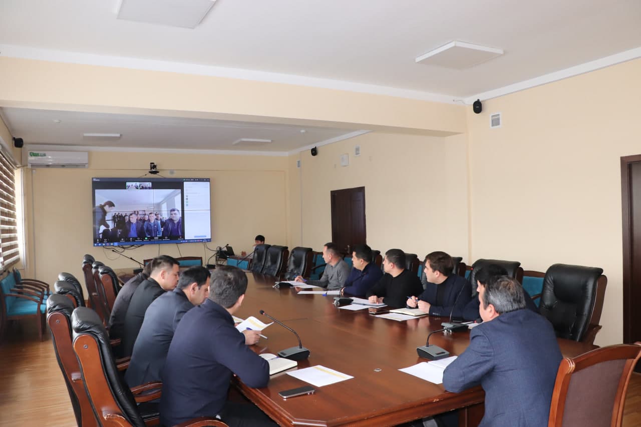 NUROTA TUMANI SUV ISTE’MOLCHILARI BILAN VIDEOMULOQOT O‘TKAZILDI