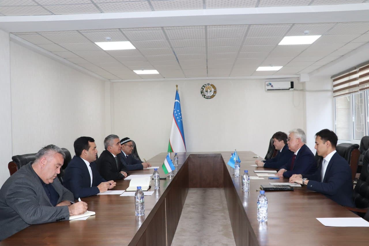 QOZOG‘ISTON ELCHISI BILAN UCHRASHUV BO‘LIB O‘TDI