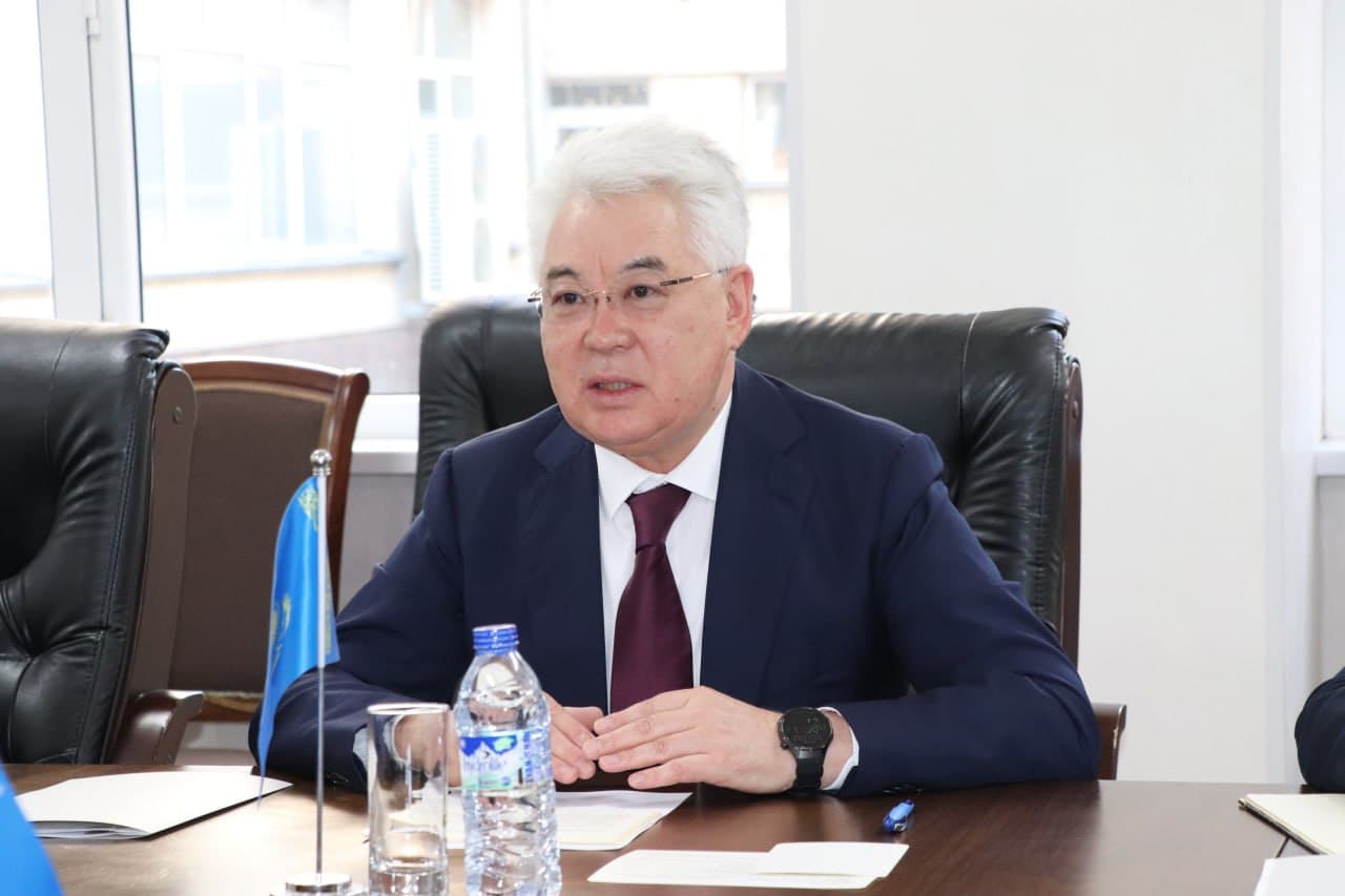 QOZOG‘ISTON ELCHISI BILAN UCHRASHUV BO‘LIB O‘TDI