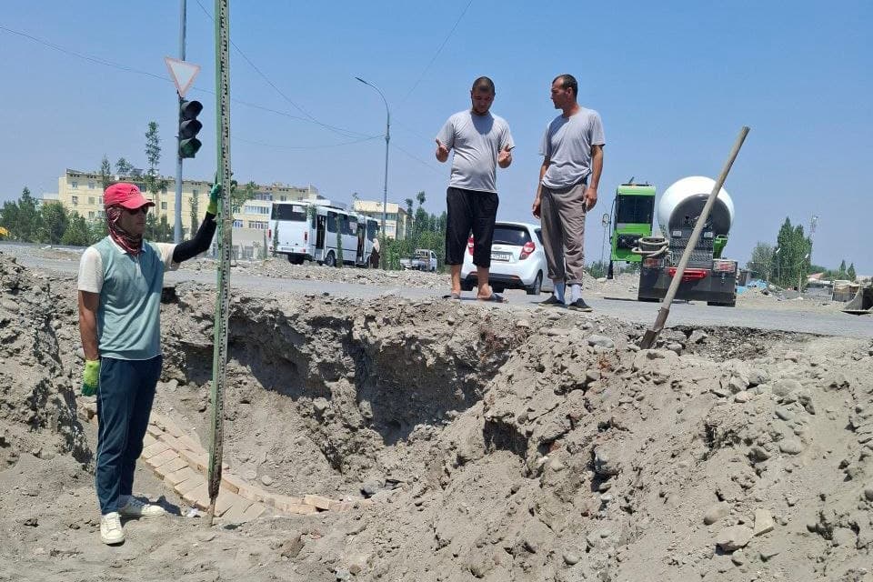O‘ZBEKISTON TUMANIDA 150 GEKTAR MAYDONNING SUV TA’MINOTI YAXSHILANADI