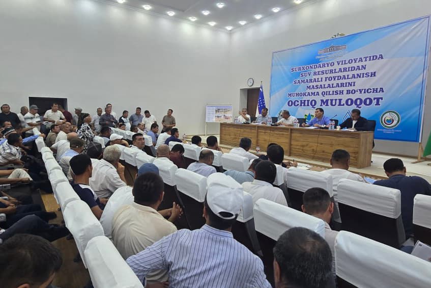 FERMERLAR MUROJAATLARI – E’TIBOR MARKAZIDA: JARQO‘RG‘ONDA OCHIQ MULOQOT O‘TKAZILDI
