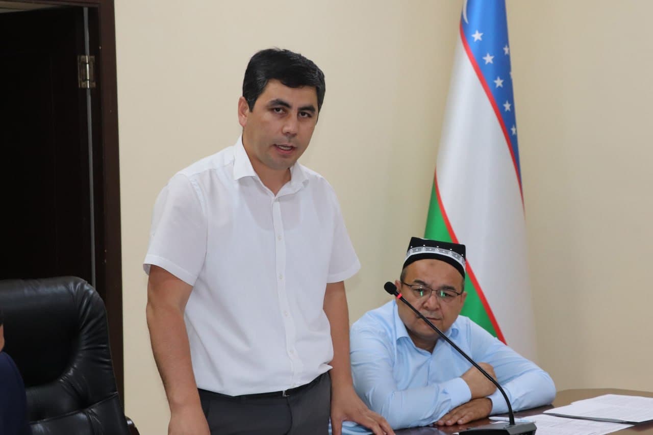 СУВ ХЎЖАЛИГИ ТИЗИМИ ЁШЛАРИ БИЛАН ОЧИҚ МУЛОҚОТ ЎТКАЗИЛДИ