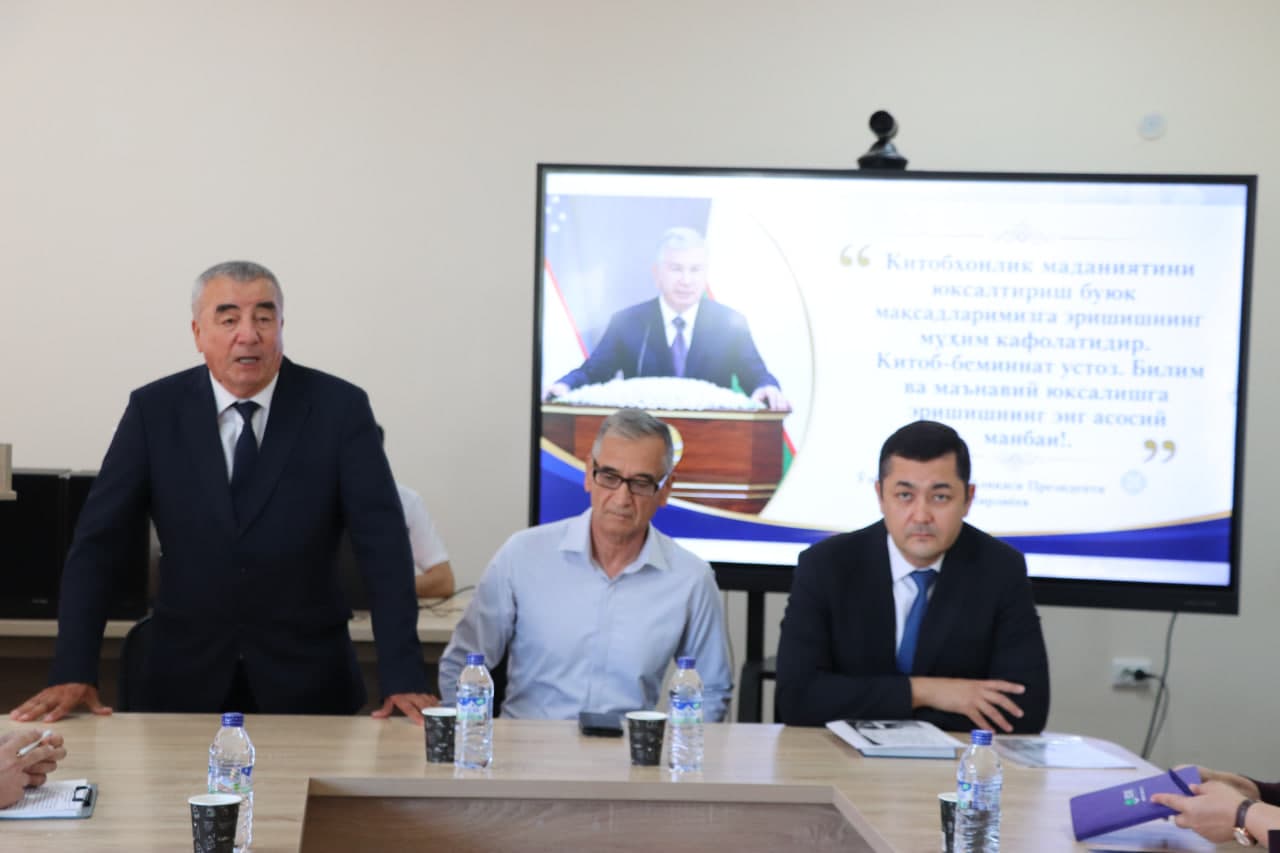 Siyosiy ma’rifat soatida “Millat Shavkati” kitobi taqdimoti o‘tkazildi