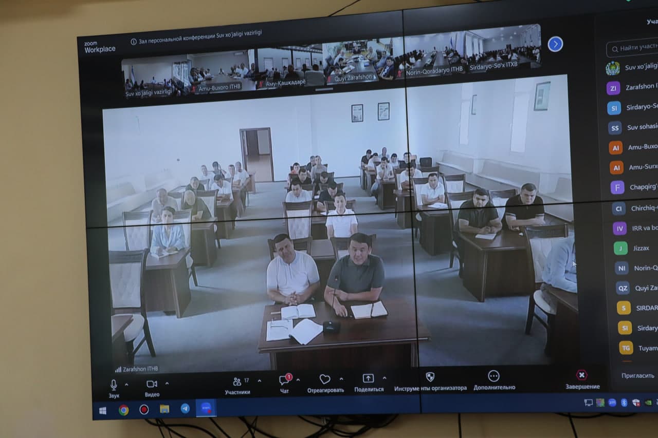 Konstitutsiyaviy qonunning mazmun-mohiyati suv xo‘jaligi xodimlariga tushuntirildi