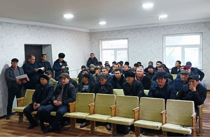 Agentlik direktorining birinchi o‘rinbosari Sherobodda sayyor qabul o‘tkazdi