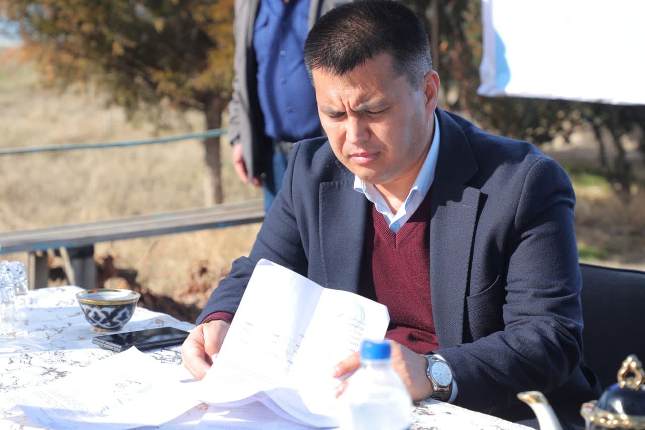 В Паркентском районе состоялся выездной прием