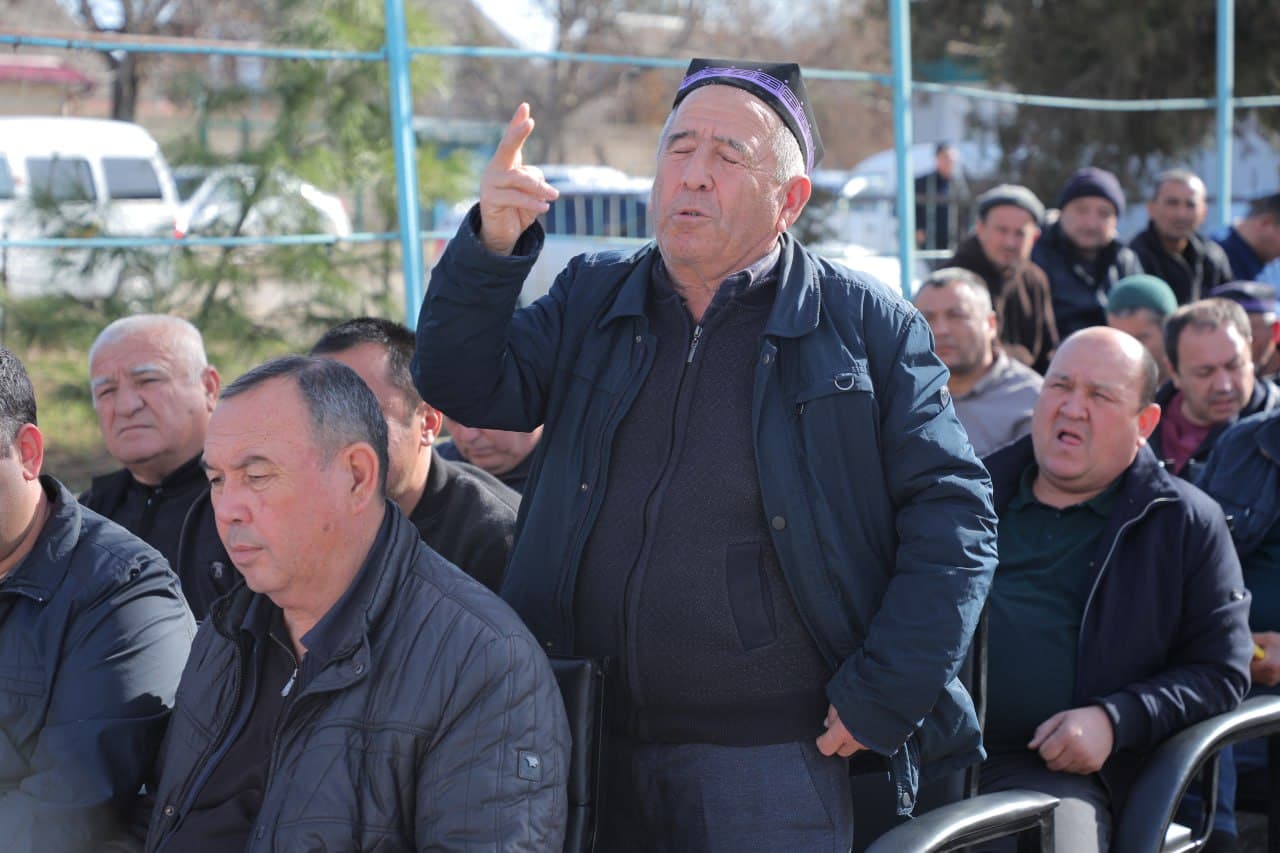В Паркентском районе состоялся выездной прием