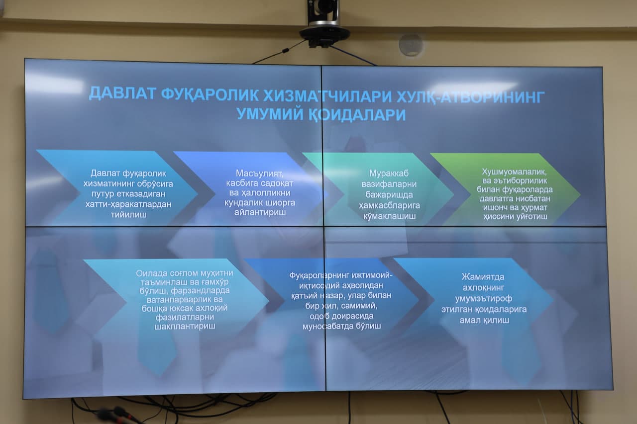 Правила этики государственных служащих и требования страны - основа эффективности службы