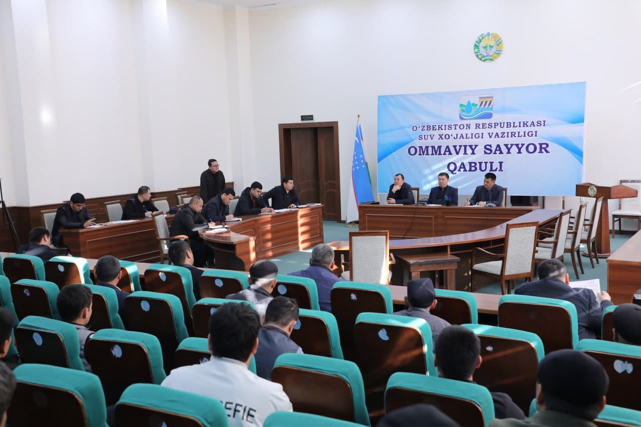 Agentlik direktori Sardobada sayyor qabul o‘tkazdi