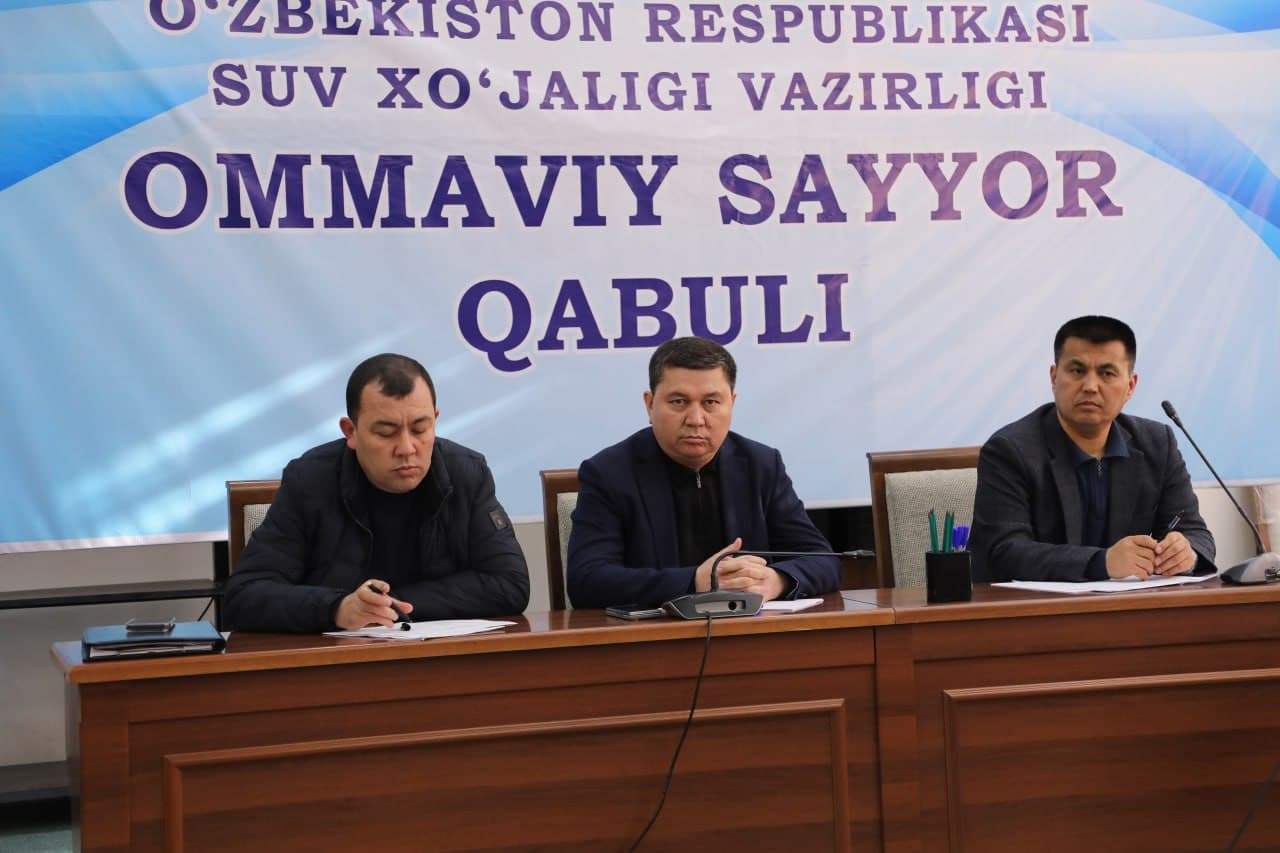 Agentlik direktori Sardobada sayyor qabul o‘tkazdi