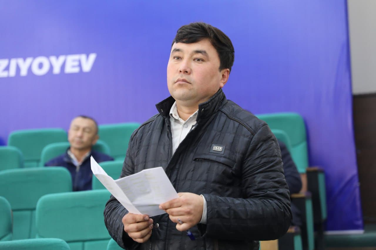 Agentlik direktori Sardobada sayyor qabul o‘tkazdi