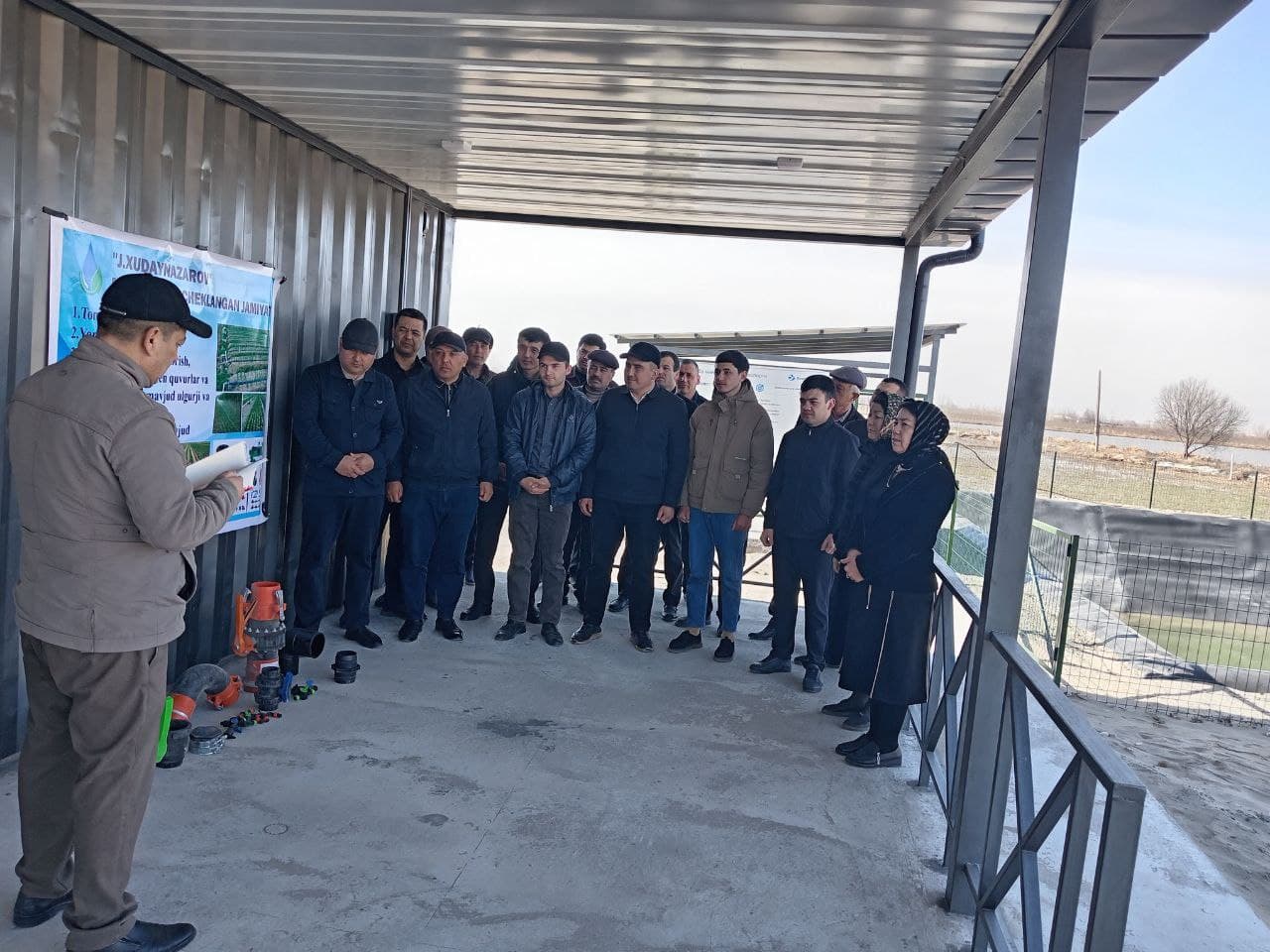 💧Shovot tumanida "Shinjon" usulini targ‘ib etishga qaratilgan seminar