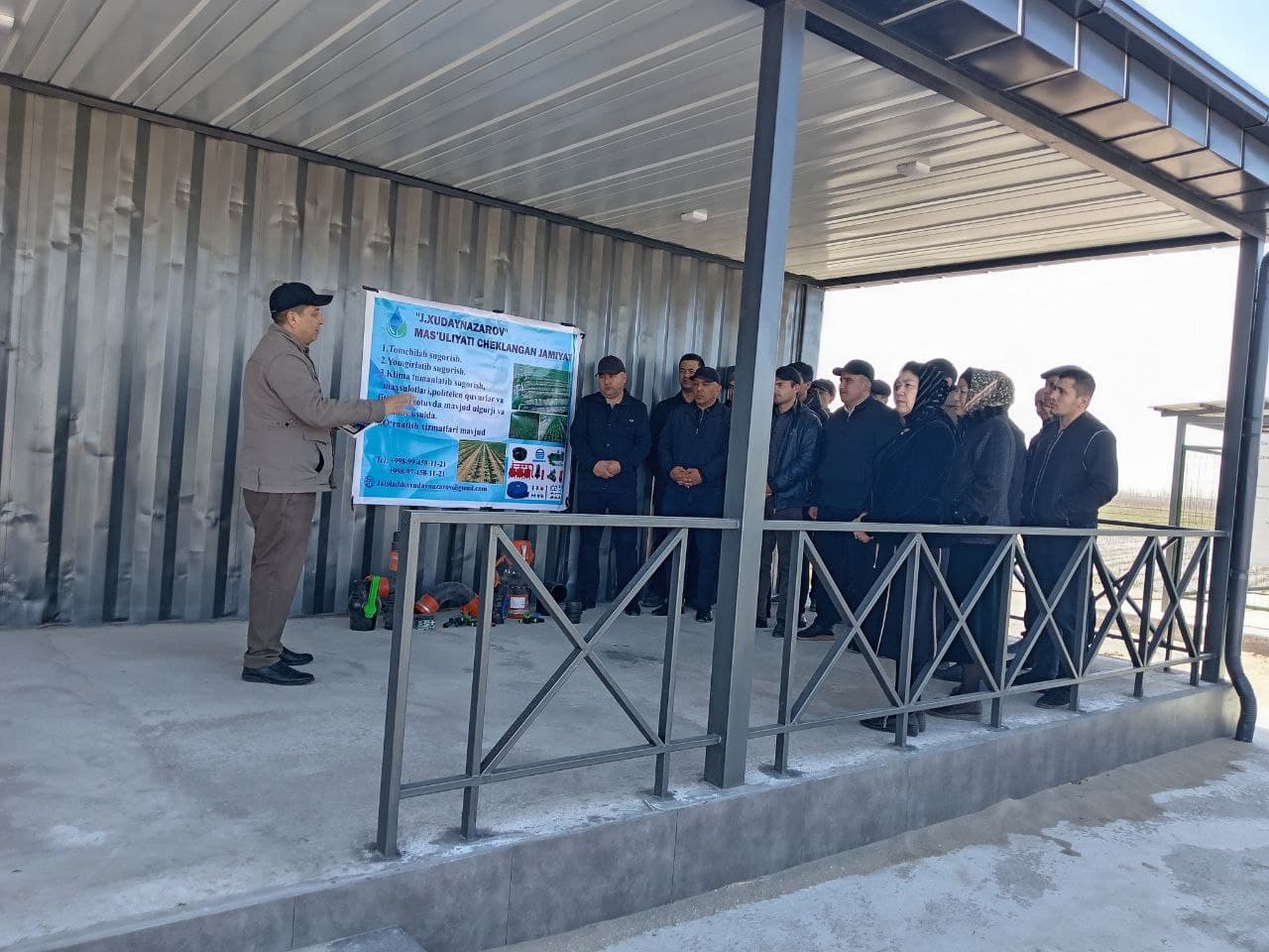 💧Shovot tumanida "Shinjon" usulini targ‘ib etishga qaratilgan seminar