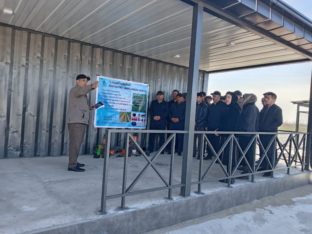 💧Shovot tumanida "Shinjon" usulini targ‘ib etishga qaratilgan seminar