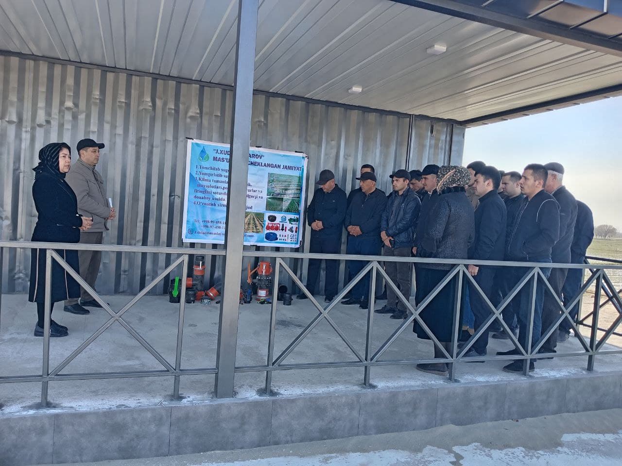 💧Shovot tumanida "Shinjon" usulini targ‘ib etishga qaratilgan seminar