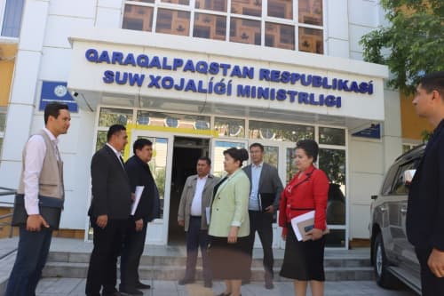 Qoraqalpog‘istonda irrigatsiya va melioratsiya obyektlari holati o‘rganilmoqda