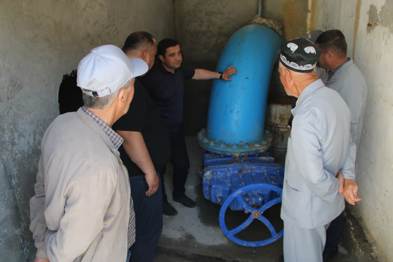 Qo‘shrabot tumanida suv ta’minoti yaxshilanib, yerlar o‘zlashtirilmoqda