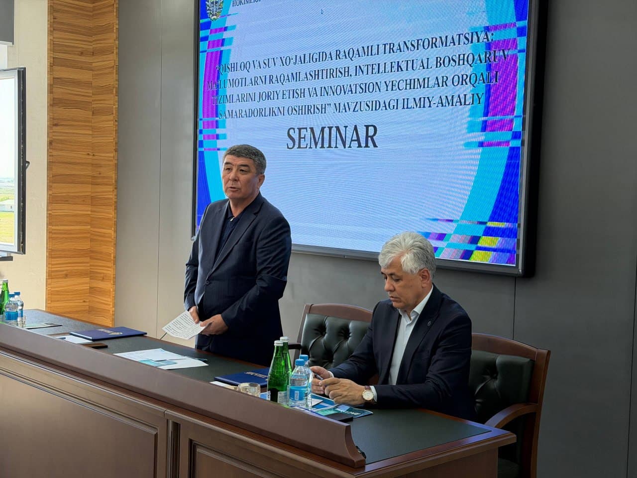 В Джизаке прошел демонстрационный семинар, посвященный внедрению инновационных технологий в водное хозяйство