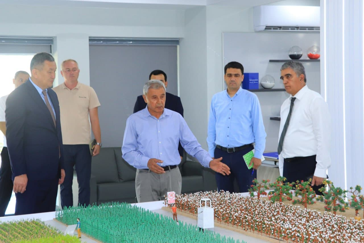Qirg‘iz Respublikasi Suv resurslari xizmati direktori bilan uchrashuv o‘tkazildi
