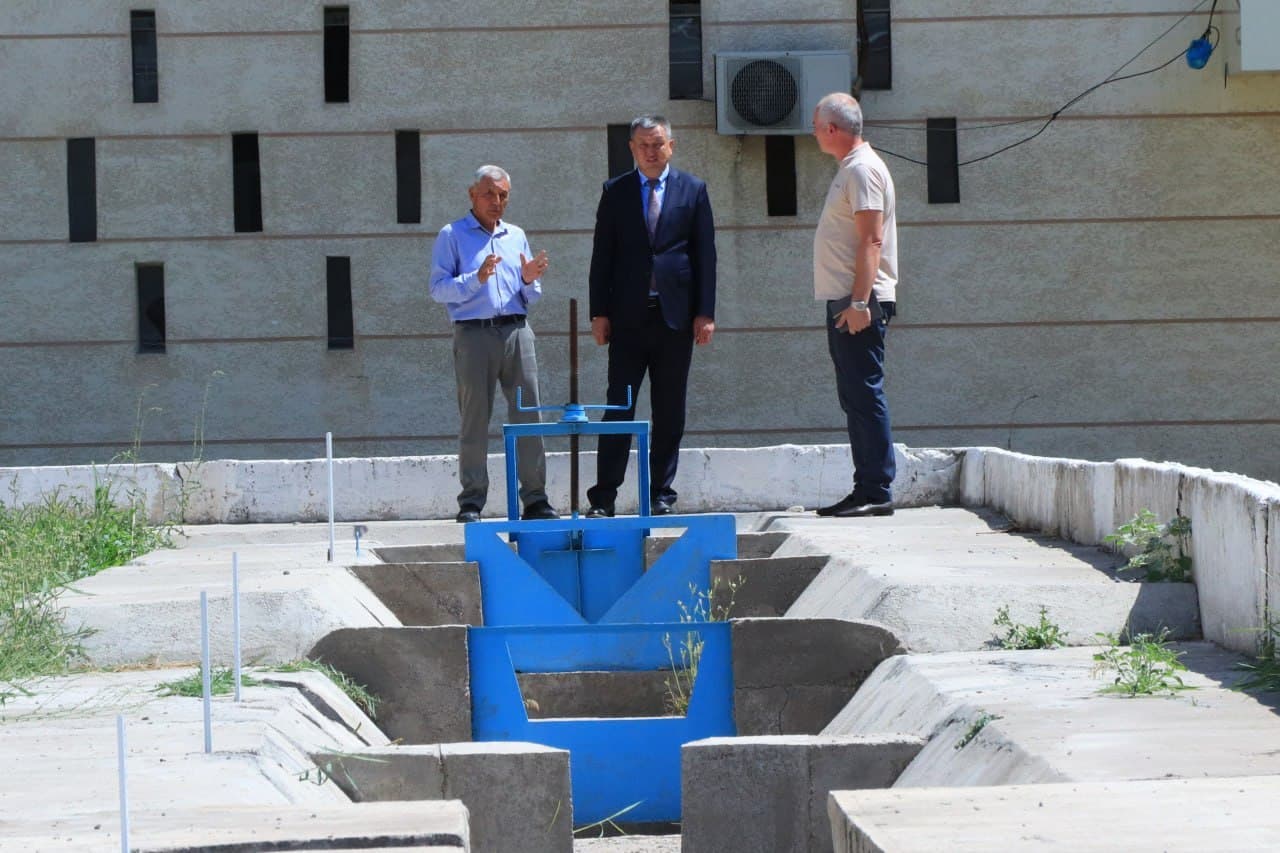 Qirg‘iz Respublikasi Suv resurslari xizmati direktori bilan uchrashuv o‘tkazildi