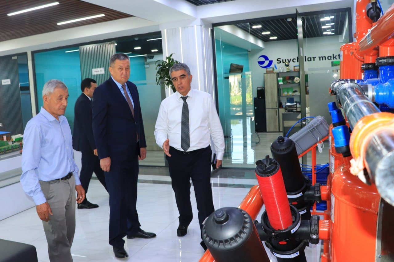Qirg‘iz Respublikasi Suv resurslari xizmati direktori bilan uchrashuv o‘tkazildi