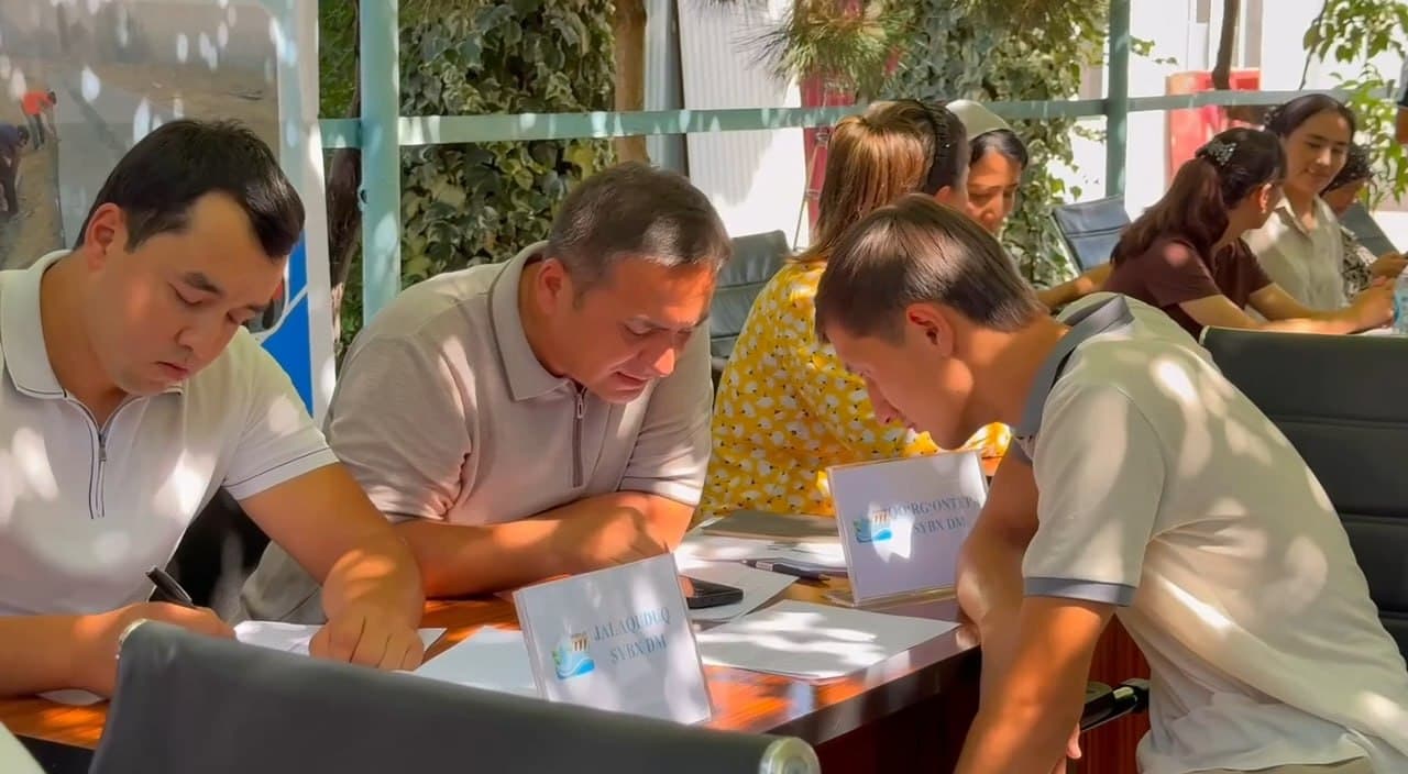 "Karera kuni": Andijonda 10 nafar yosh mutaxassis suv xo‘jaligi tizimida ish boshladi