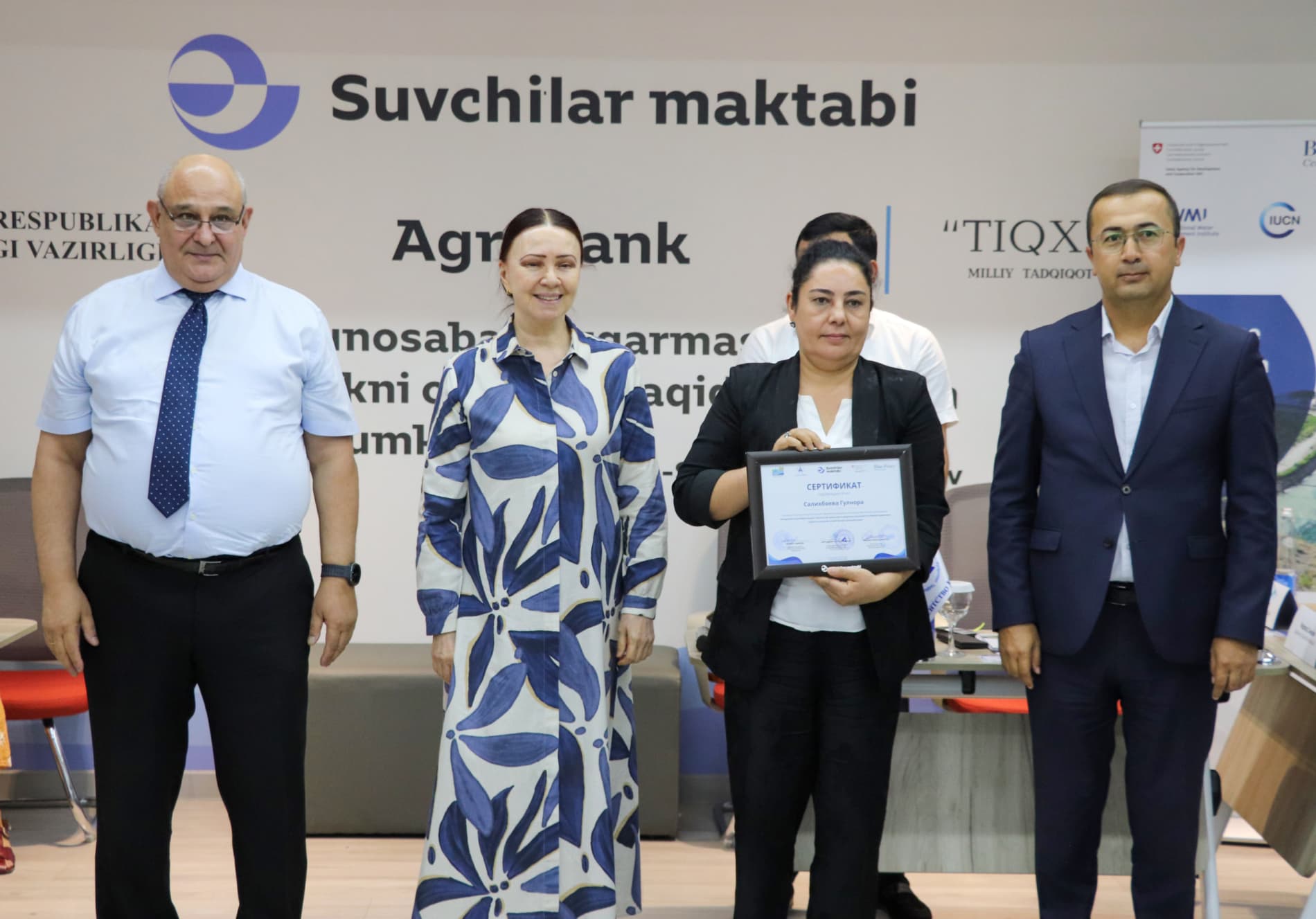 Toshkentda suv tejovchi texnologiyalar bo‘yicha mintaqaviy seminar yakunlandi