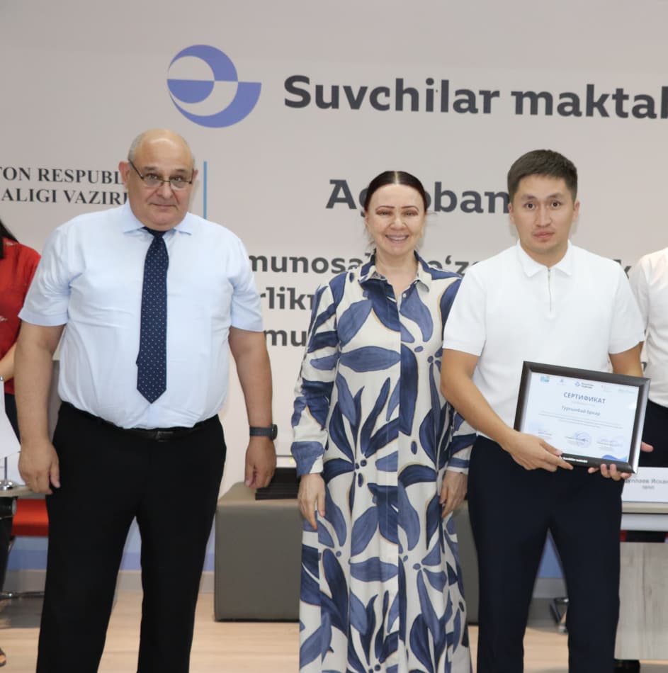 Toshkentda suv tejovchi texnologiyalar bo‘yicha mintaqaviy seminar yakunlandi