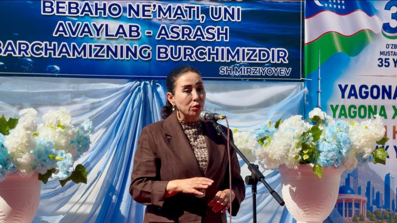 “Shahrixonsoy” kanalining rekonstruksiya qilingan qismi foydalanishga topshirildi