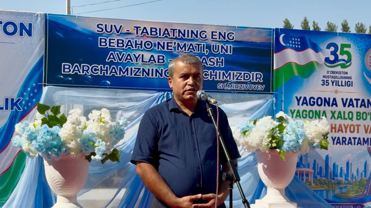 “Shahrixonsoy” kanalining rekonstruksiya qilingan qismi foydalanishga topshirildi