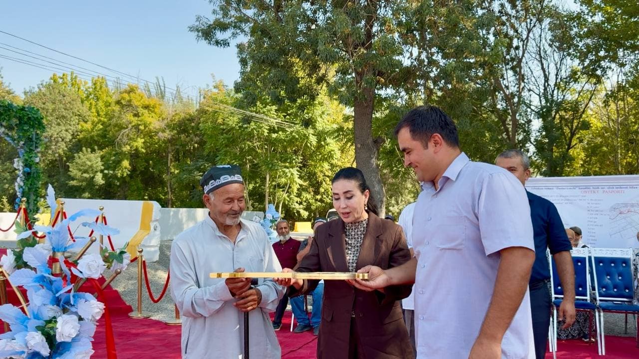 “Shahrixonsoy” kanalining rekonstruksiya qilingan qismi foydalanishga topshirildi