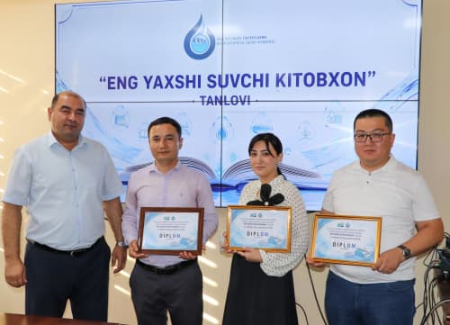 Xurshid Hamrayev “Eng yaxshi suvchi kitobxon” tanlovi Agentlik bosqichi g‘olibi