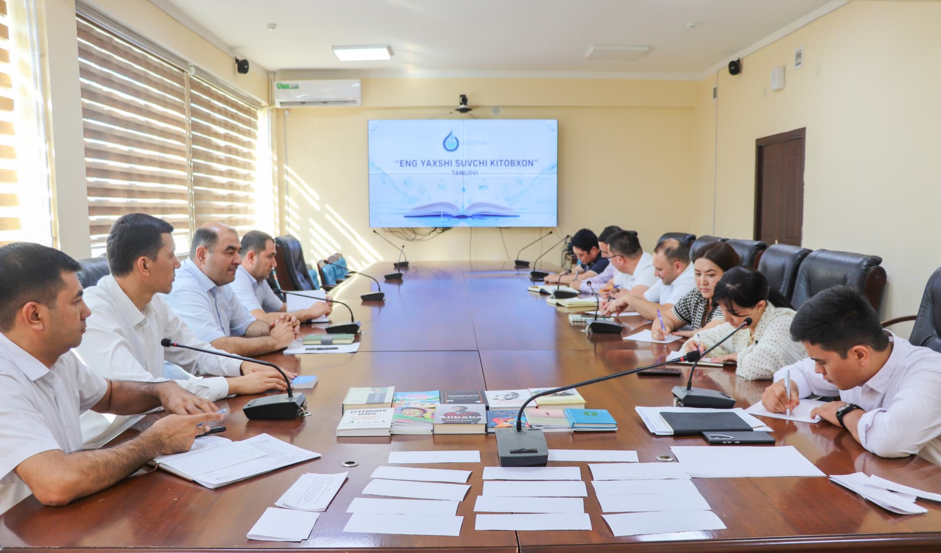 Xurshid Hamrayev “Eng yaxshi suvchi kitobxon” tanlovi Agentlik bosqichi g‘olibi