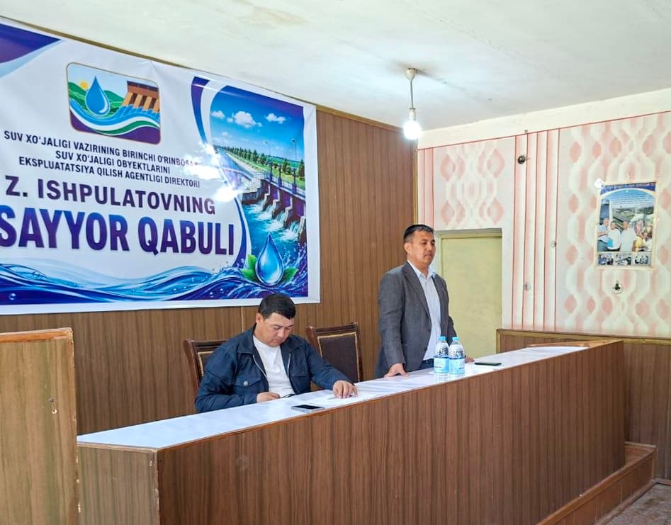 Shahrisabzlik fermerlar bilan muloqot