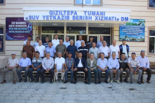 Qiziltepada faxriy suvchilar uchun uchrashuv tashkil etildi