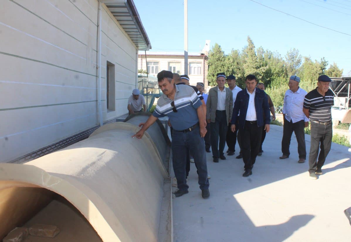 Qiziltepada faxriy suvchilar uchun uchrashuv tashkil etildi