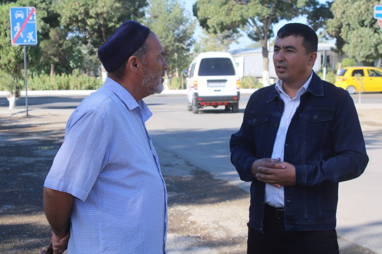 Qiziltepada faxriy suvchilar uchun uchrashuv tashkil etildi